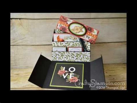 Card Stationary Organizer Gift Box Tutorial W Stampin Up Dsp Youtube