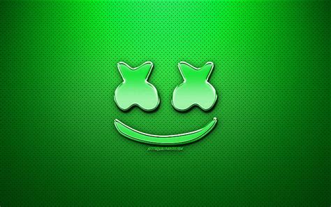 Marshmello Green Logo Fan Art American Dj Chrome Logo Christopher