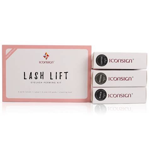 Iconsign Upgrade Version Lash Lift Kit Eyelash Eyebrow Dye Tint Kit