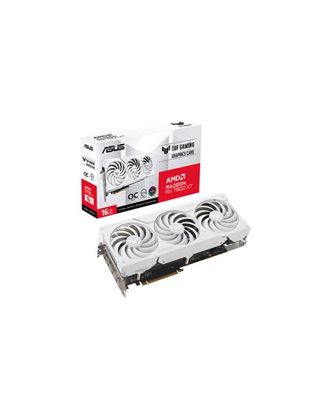 Asus Tuf Rx7800xt O16g White Gaming Tarjeta Gráfica