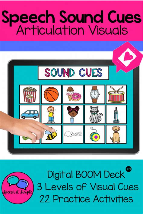 Speech Sound Cues Are A Visual Tool That Make Articulation Easier For