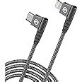 Amazon GALVANOX Right Angle Lightning To USB C Cable Apple MFi