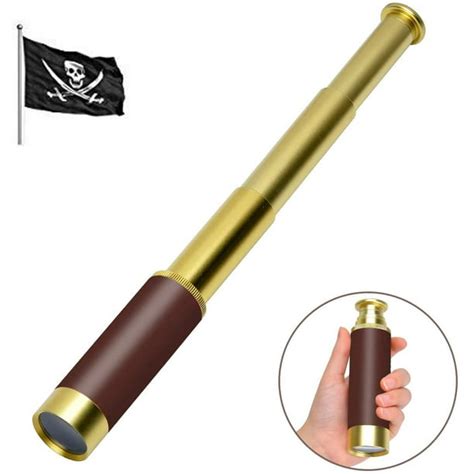 Retro Telescope 25x30 Zoomable Waterproof Telescope Lychee Pirate