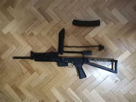 Продам в Москве карабин Сайга-9 калибр 9mm Luger цена 70000 г. Москва