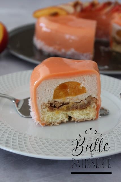 Recette Entremets Pêche Nectarine et Fromage Blanc