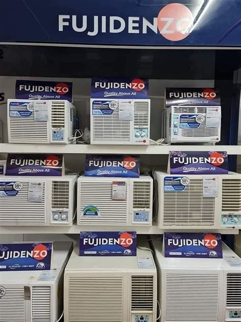 FUJIDENZO AIRCON WINDOW INVERTER INVERTER GRADE AND PORTABLE AIRCON