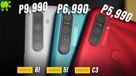 Realme 6i vs Realme 5i vs Realme C3 Comparison - Performance or Budget?