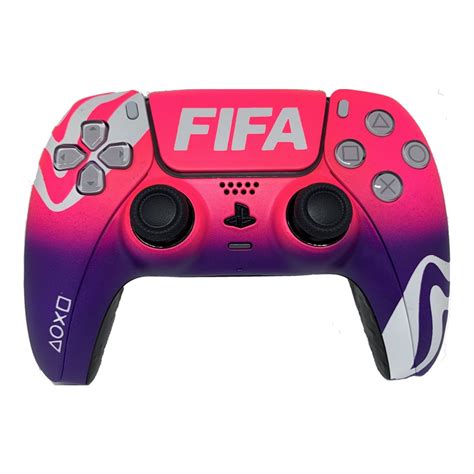 Controle Sem Fio Dualsense Personalizado Fifa Rosa Sony Ps5 Shopee