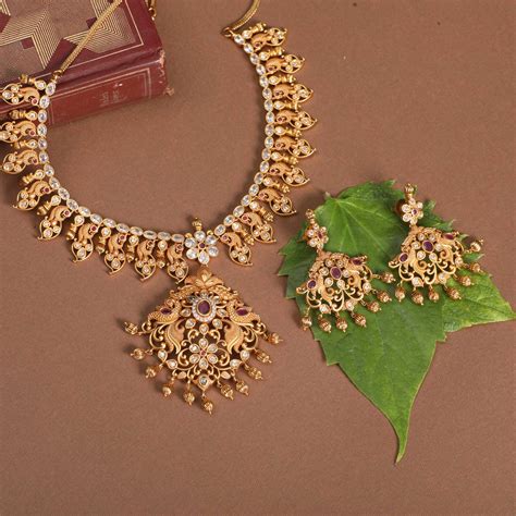 Gorgeous Necklace Set From Tarinika South India Jewels