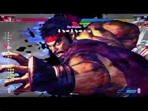 SF 6 DEMO Ryu Midscreen Combo 3 YouTube