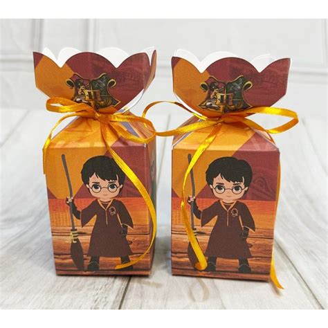 Lembrança De Aniversario Harry Potter - Caixa de Presente Lembrança de Festa Harry Potter | Shopee Brasil