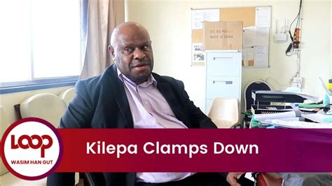 Kilepa Clamps Down Youtube