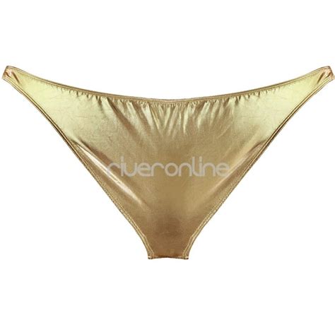 Männer Dessous Lackleder Bikini Unterhose Herrenunterwäsche Slip mit Penisloch eBay