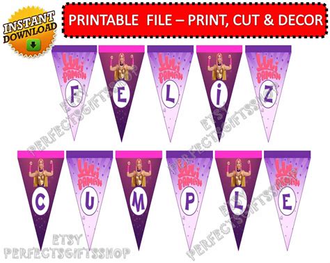 Luli Pampin DIGITAL Printable Birthday Party Kit Party Supplies Party Kit Luli Pampin Party ...