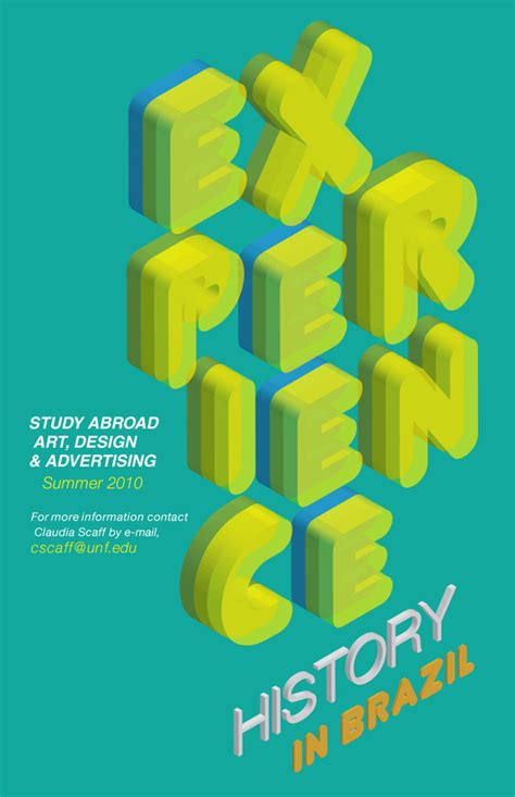 experience brazil poster series  behance