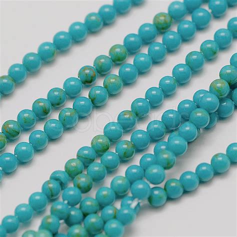 Cheap Imported Synthetic Turquoise Bead Strands Online Store Cobeads