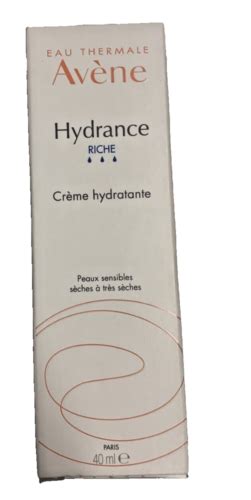 Avene Hydrance Rich Hydrating Cream Dry Sensitive Skin Ml Oz