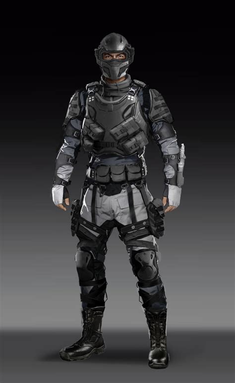 Modern Soldier Concept Art