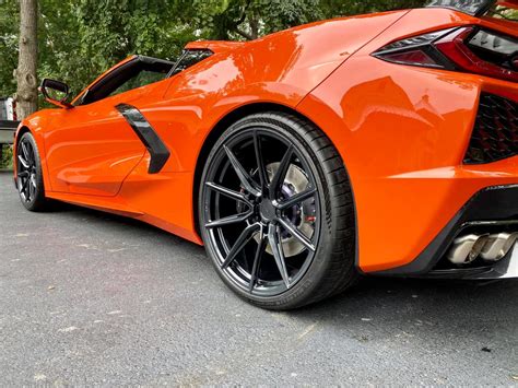 Chevrolet Corvette C8 Stingray Orange Mrr Nes Ss 5 Wheel Wheel Front