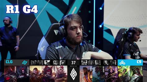 C9 Vs CLG Game 4 Round 1 Playoffs S12 LCS Spring 2023 Cloud 9 Vs