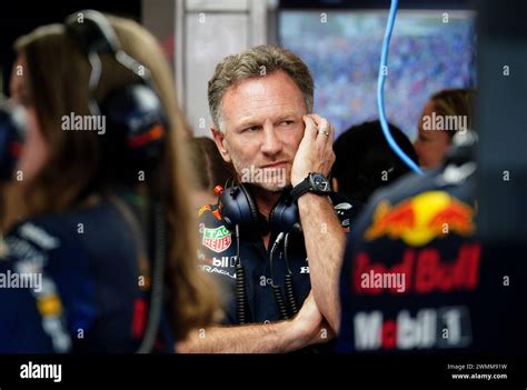 Foto De Archivo Del 08 07 2023 De Christian Horner Los Preparativos De