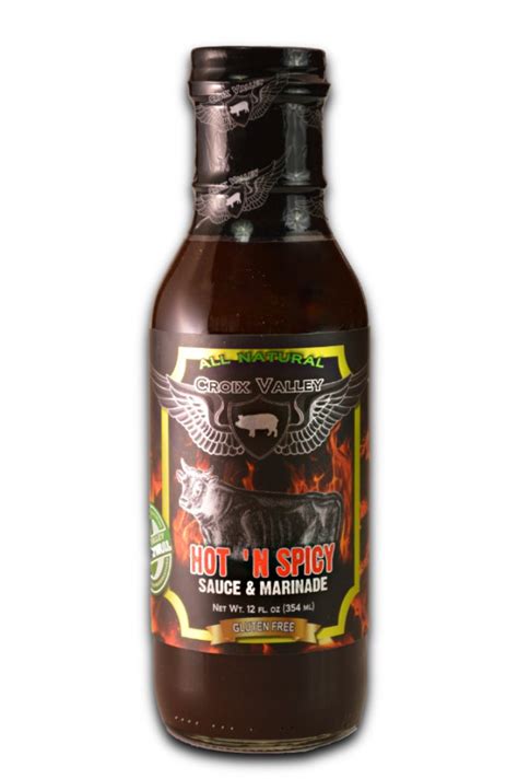 Croix Valley Hot N Spicy Sauce And Marinade Bbq Lab