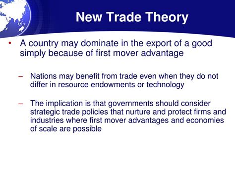 Ppt Chapter International Trade Theory Powerpoint Presentation