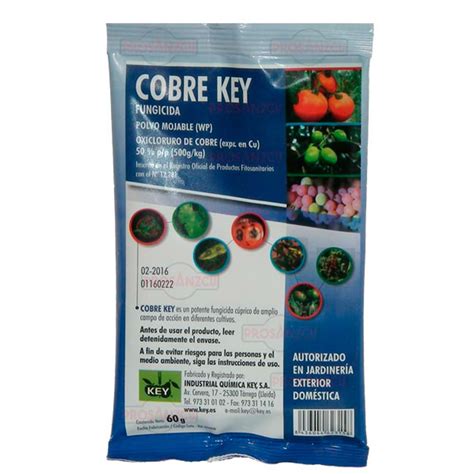 Cobre Key Fungicida Ecológico Para Tu Jardín Comercial Mida