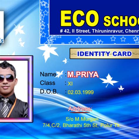 Id Card Psd Download Design 440 Fly I Card