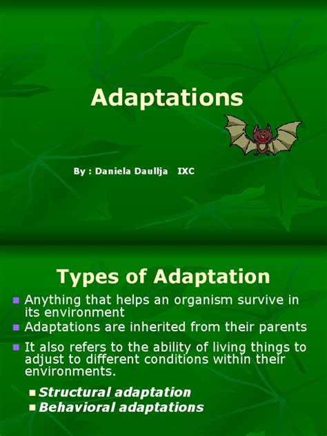 Animal Adaptations Biology | PDF | Adaptation | Predation