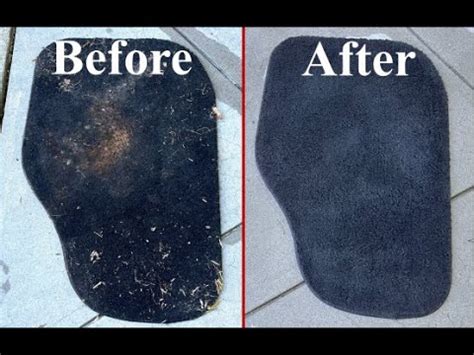 Unbelievable Transformation Of Filthy Floor Mats How To Clean Car