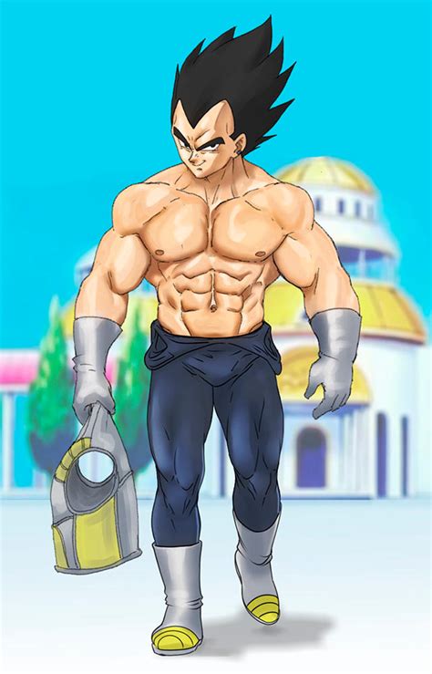 Dragon Ball Super Vegeta Training By Ozobii On Deviantart