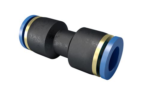 Купить Фитинг соединительный прямой 10 мм, упаковка (10 шт) в г.Тольятти.