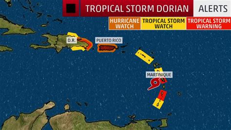 Dorian Strengthening Continues In Caribbean Videos From The Weather