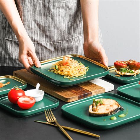 tableware ceramic dinner plate set dish   grandado