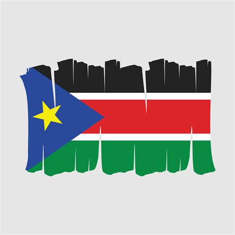 South Sudan Flag Brush 19466629 Vector Art at Vecteezy