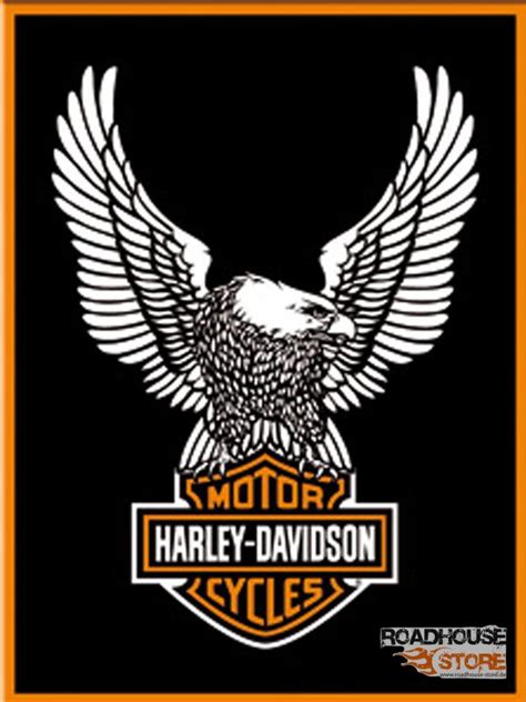 Harley Davidson Eagle Logo Vector