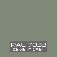 RAL 7033 Cement Grey Tinned Paint Buzzweld Coatings