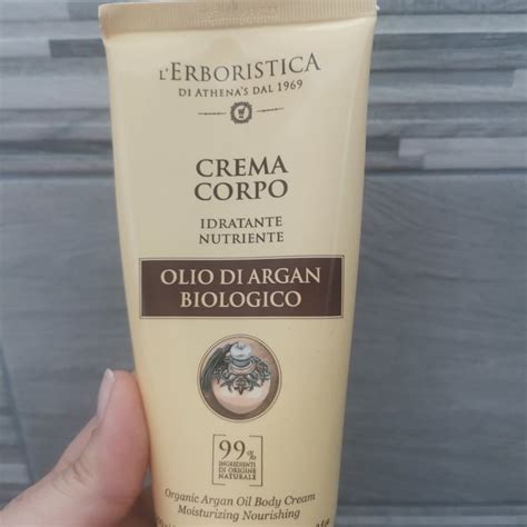 L Erboristica Crema Corpo Oli Di Argan Review Abillion