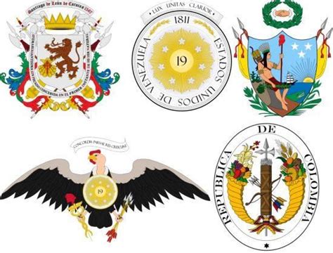 Simbolos Patrios Venezuela Escudo Nacional De Venezuela Nutrinat