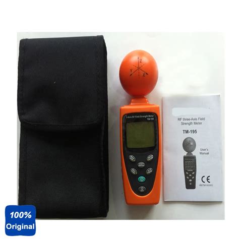 Electromagnetic Field Strength RF TM 195 3 Axis RF Field Strength Meter