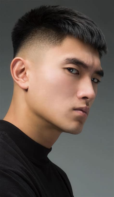 Short Messy Asian Hairstyles For Men