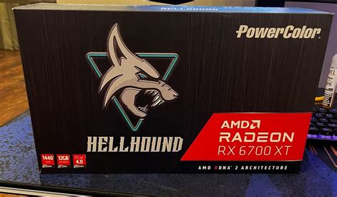 Practically new!!! PowerColor Radeon RX 6700XT Hellhound | Jawa