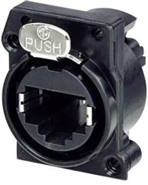 Neutrik NE8FDP-B Datový konektor RJ45 EtherCon® série D NE8FDP-B ...