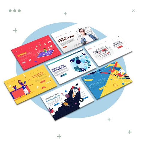 Landing Page Designs | Editable Landings in AI, SVG, & PNG