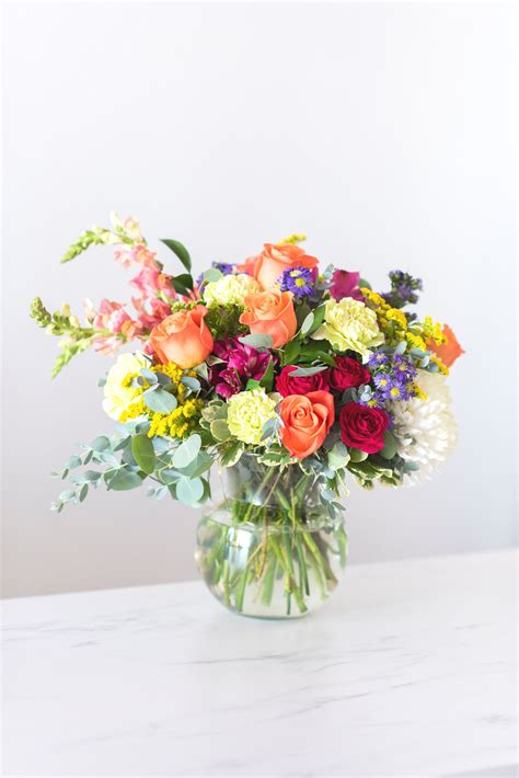 Classic Arrangement — Amarillo Florist | What In Carnations