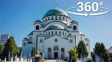 Hram Svetog Save St Sava Temple 360 Video Youtube