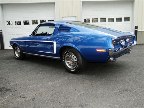 1968 Ford Mustang Gt Fastback V8 Muscle Vintage Cars