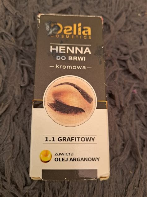 Henna Do Brwi Kremowa Delia Cosmetics Lublin Kup Teraz Na Allegro