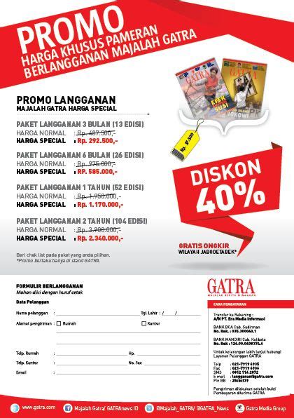 Desain Promosi Flyer Harga Promo Desain